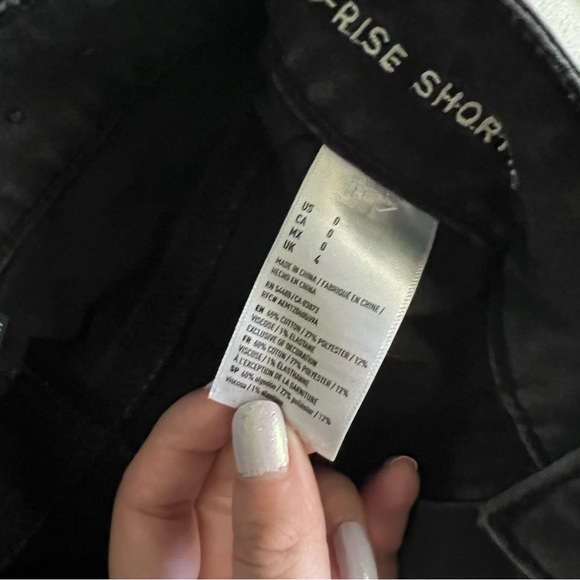 Black Stretchy Shorts - Picture 3 of 4